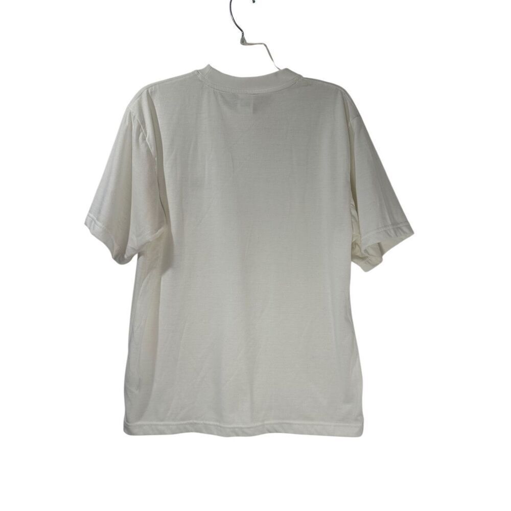 North Face men’s white vapor wick crewneck short sleeve t-shirt size M #18-1932 - Picture 7 of 7